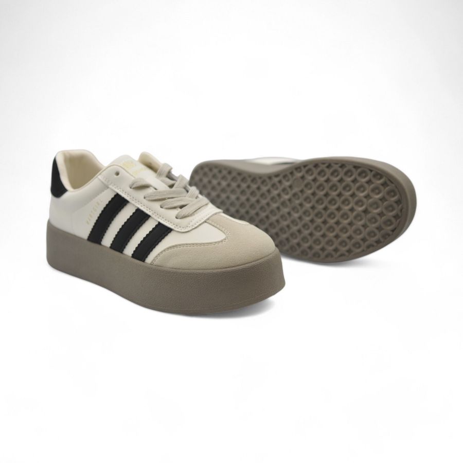 Giày thể thao nữ TGG D3302 Da Màu Trắng Size 39