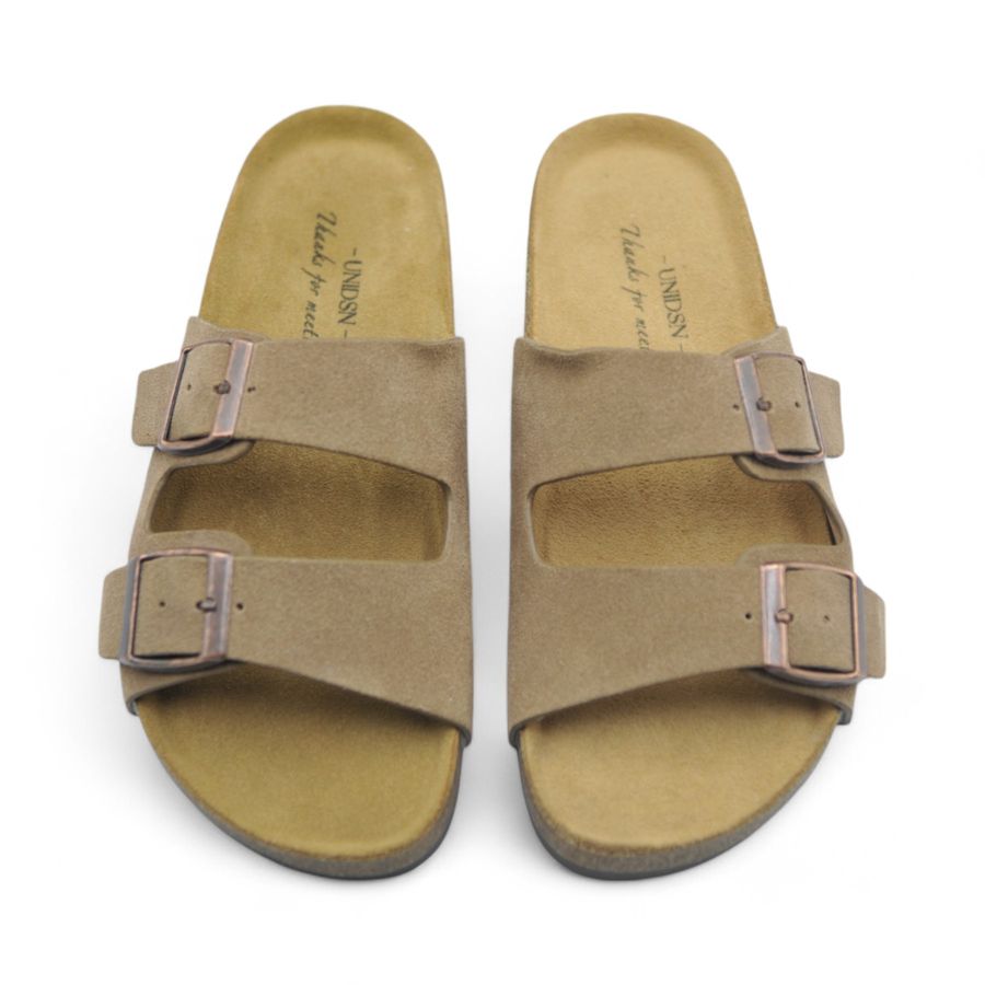 Dép Đế Trấu Nữ TGG UN6556-3 Màu Nâu Da Mềm Size 36