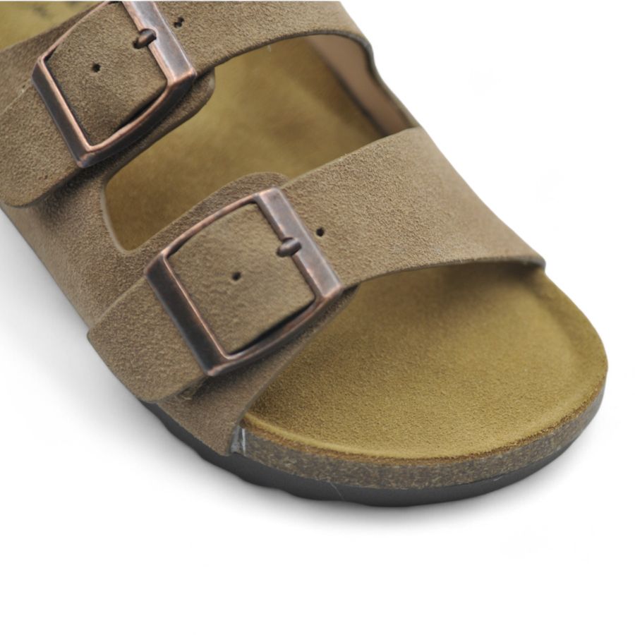 Dép Đế Trấu Nữ TGG UN6556-3 Màu Nâu Da Mềm Size 36