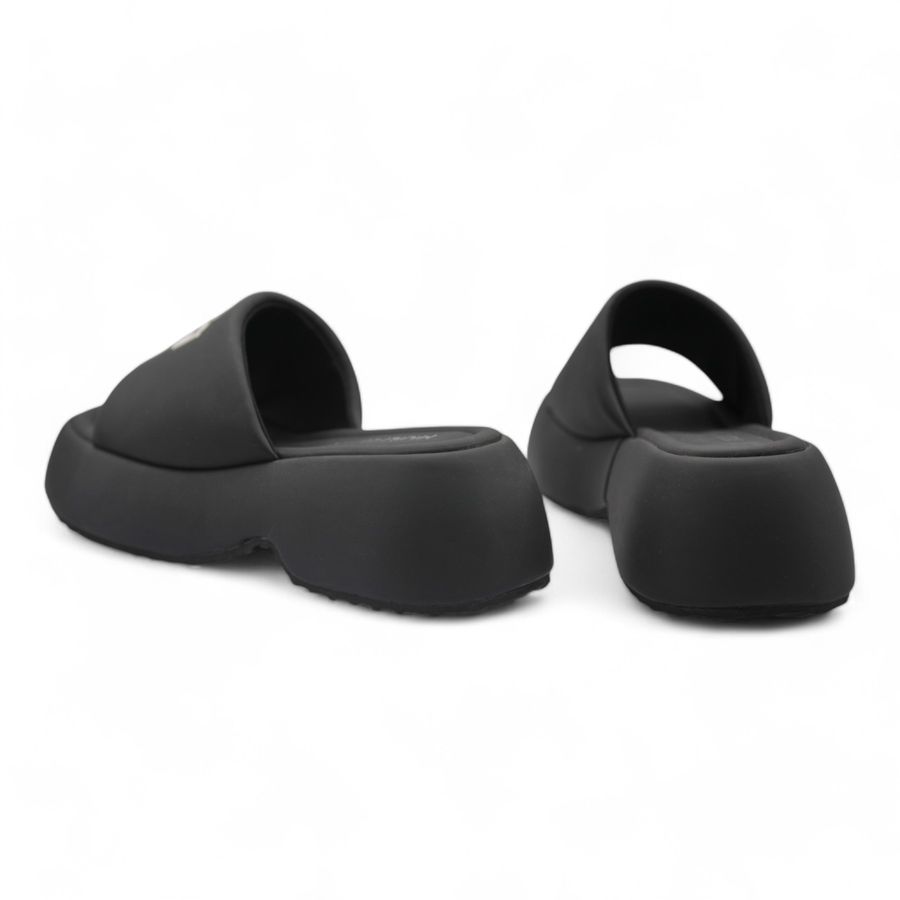 Dép Nữ TGG D378-3 Màu Đen Da Pu Size 37
