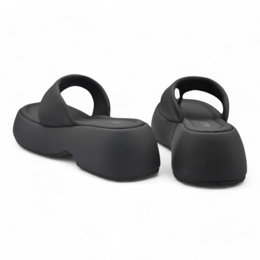 Dép Xỏ Ngón Nữ TGG R378-6 Màu Đen Da Pu Size 35