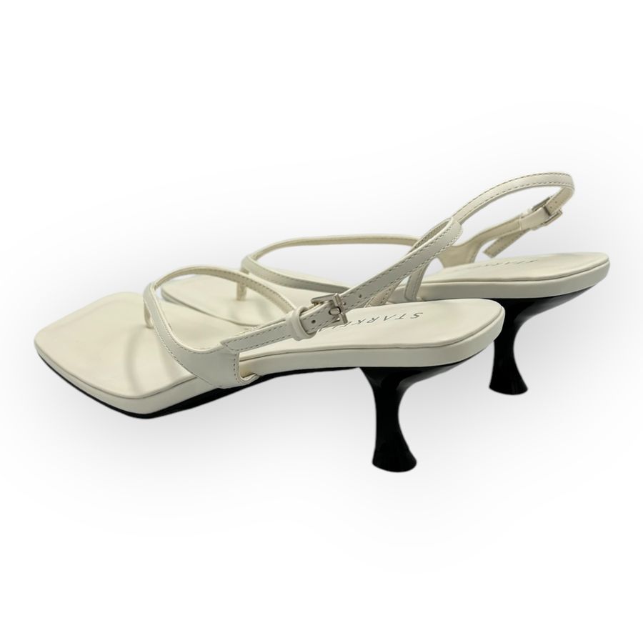 Dép Xỏ Ngón Nữ TGG ST21-16 Màu Trắng Da Mềm Size 36
