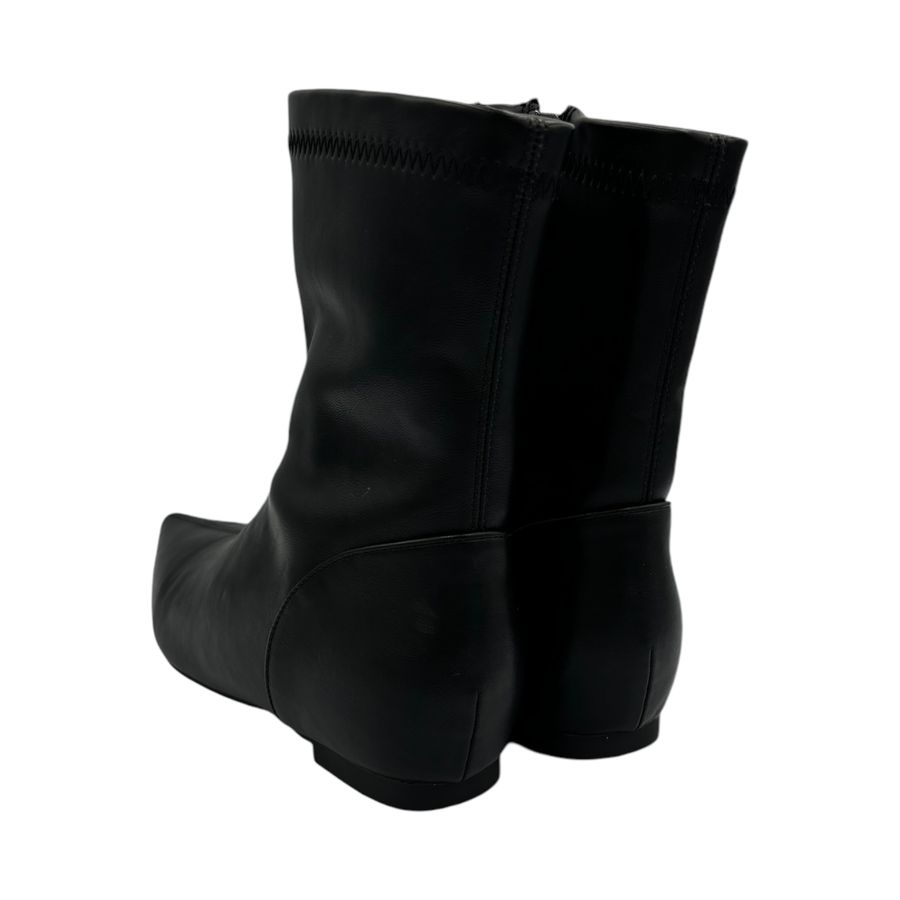 Giày Boots Nữ TGG 9566-1 Màu Đen Da Mềm Size 38