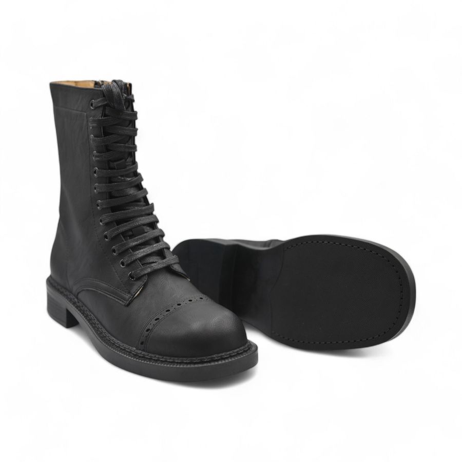 Giày Boots Nữ TGG SW6653 Màu Đen Da PU Size 36