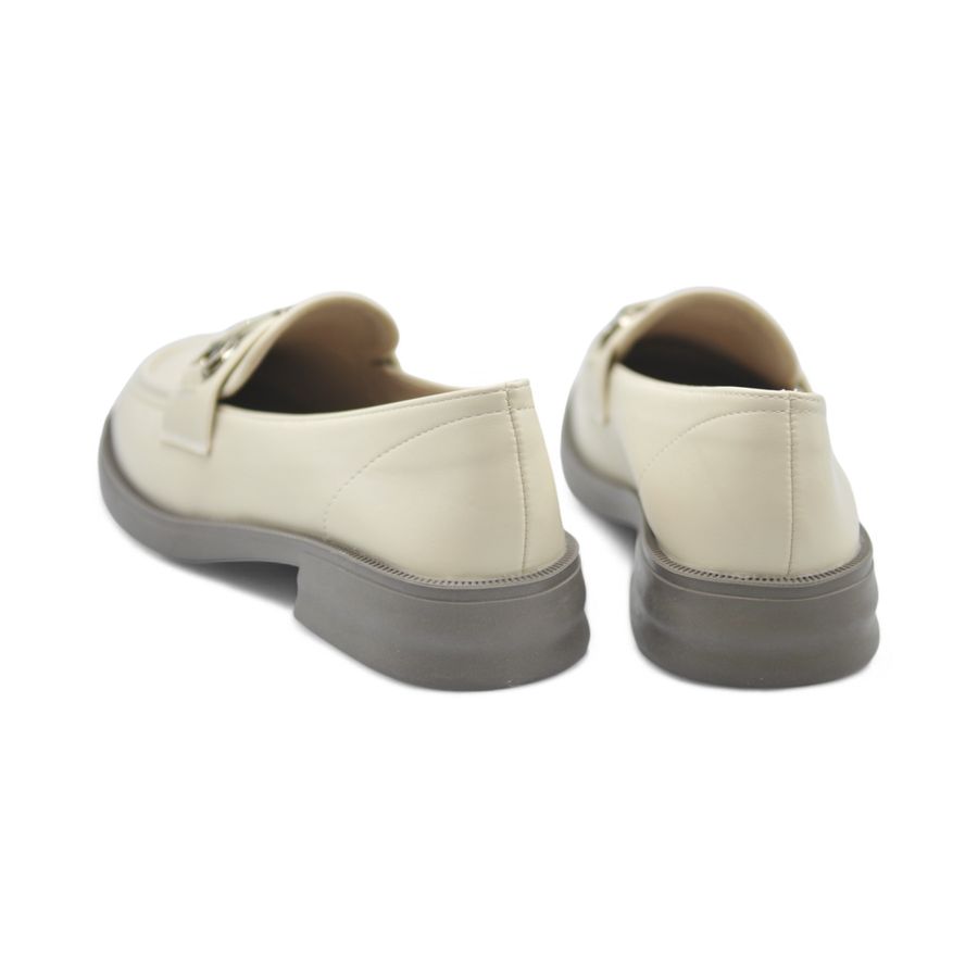 Giày Búp Bê Nữ TGG 9618 Da Lì Màu Be Size 35
