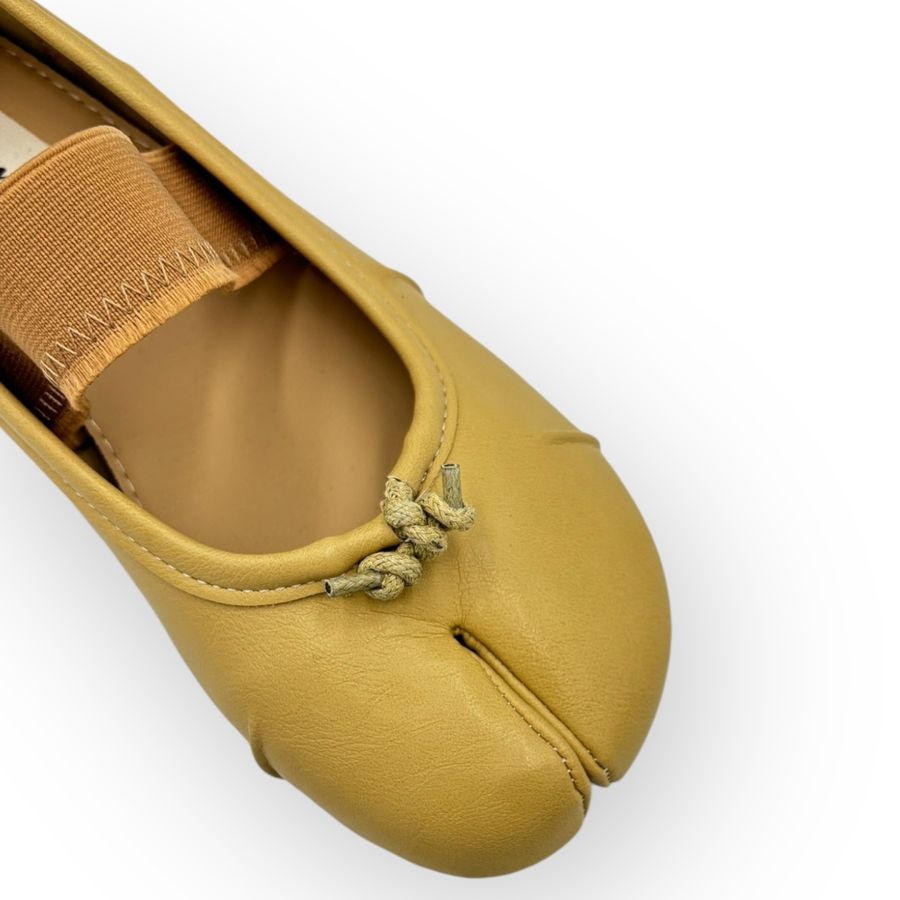 Giày Búp Bê Nữ TGG D5928-1 Màu Cà Phê Da Mềm Size 38