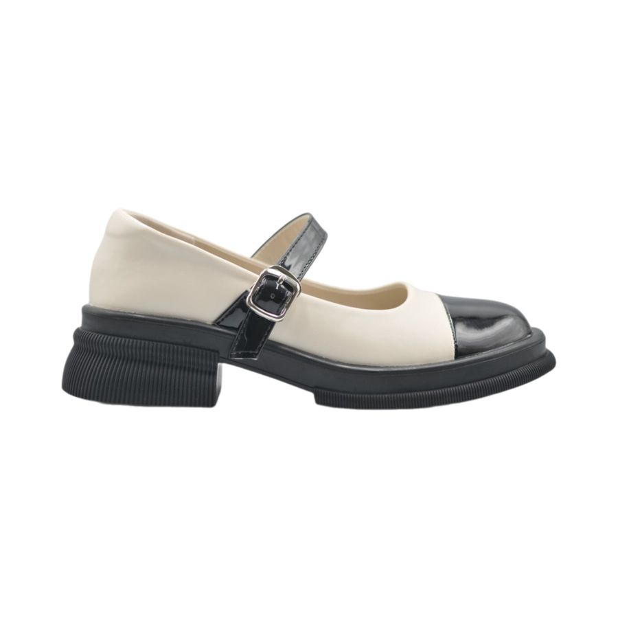 Giày Búp Bê Nữ TGG J248-1 Da Lì Màu Trắng Size 37