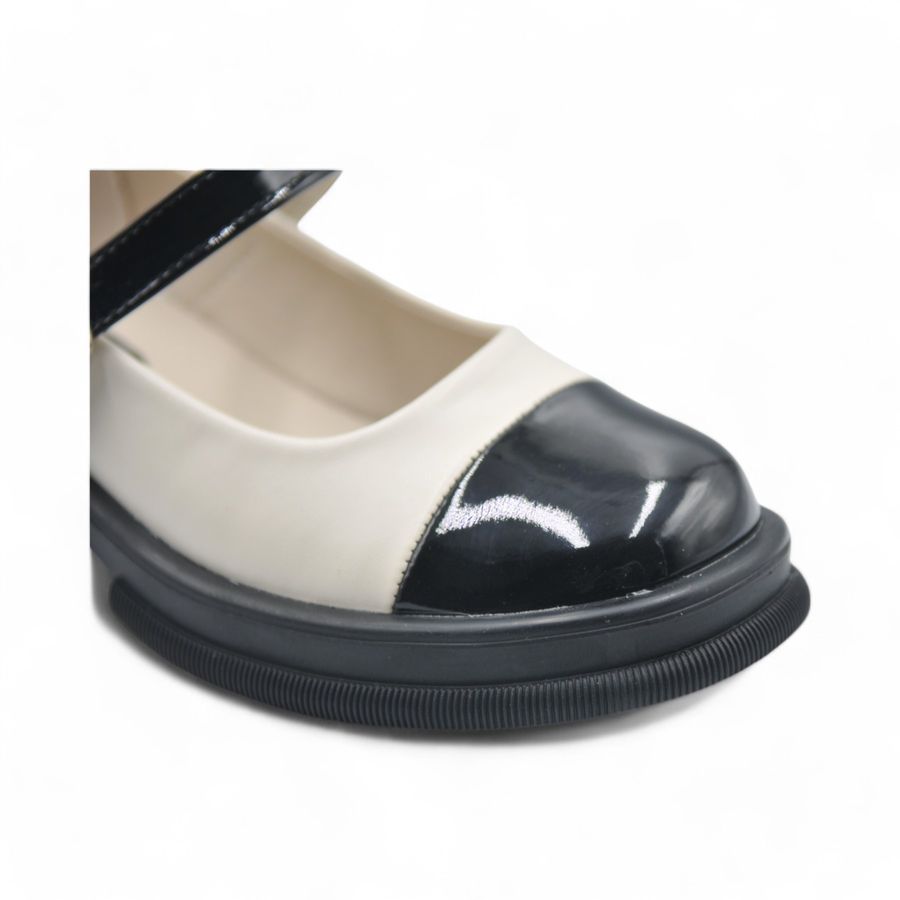 Giày Búp Bê Nữ TGG J248-1 Da Lì Màu Trắng Size 37