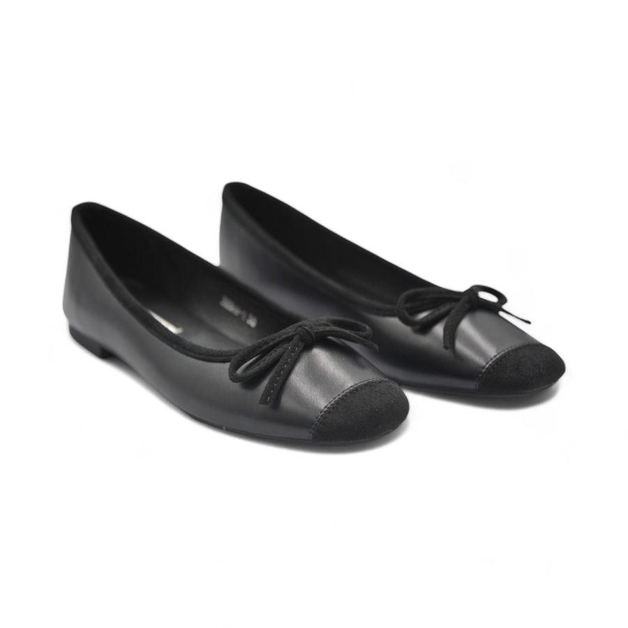 Giày Búp Bê Nữ TGG JM588-1 Màu Đen Size 35