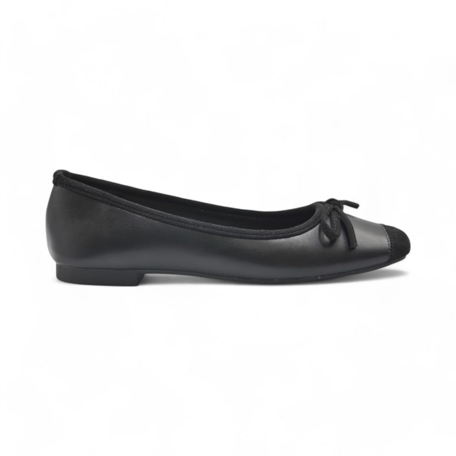 Giày Búp Bê Nữ TGG JM588-1 Màu Đen Size 36