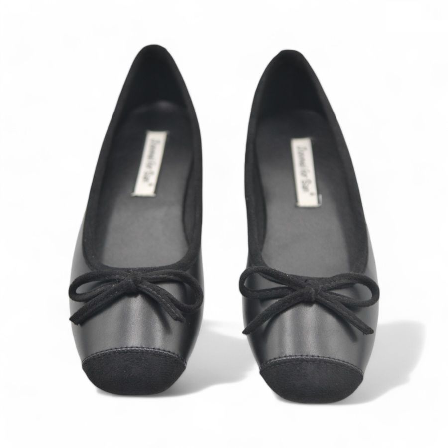 Giày Búp Bê Nữ TGG JM588-1 Màu Đen Size 36