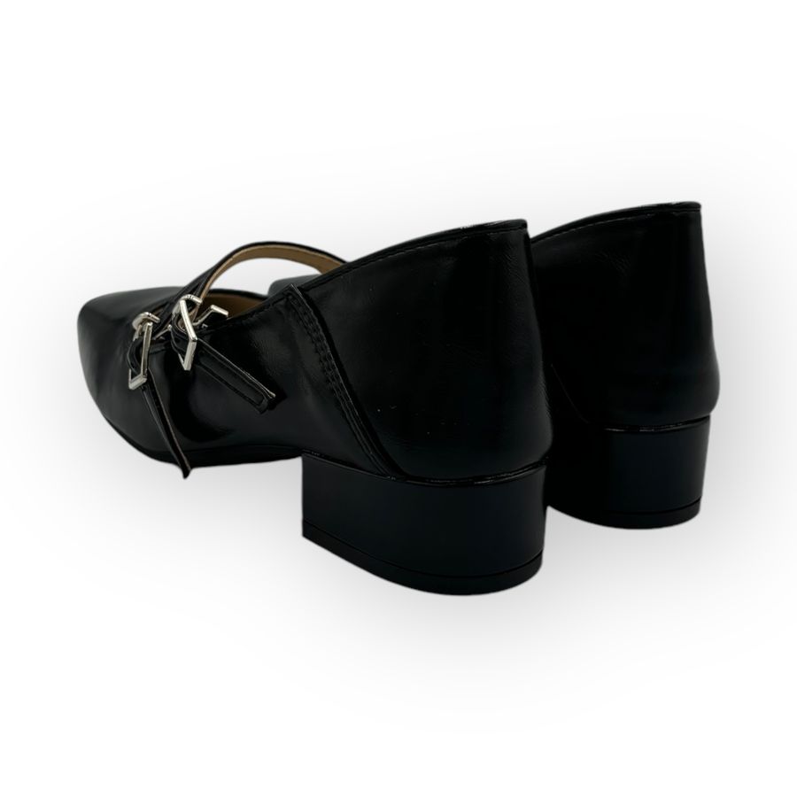 Giày Búp Bê Nữ TGG UN5995-2 Màu Đen Da Mềm Size 37
