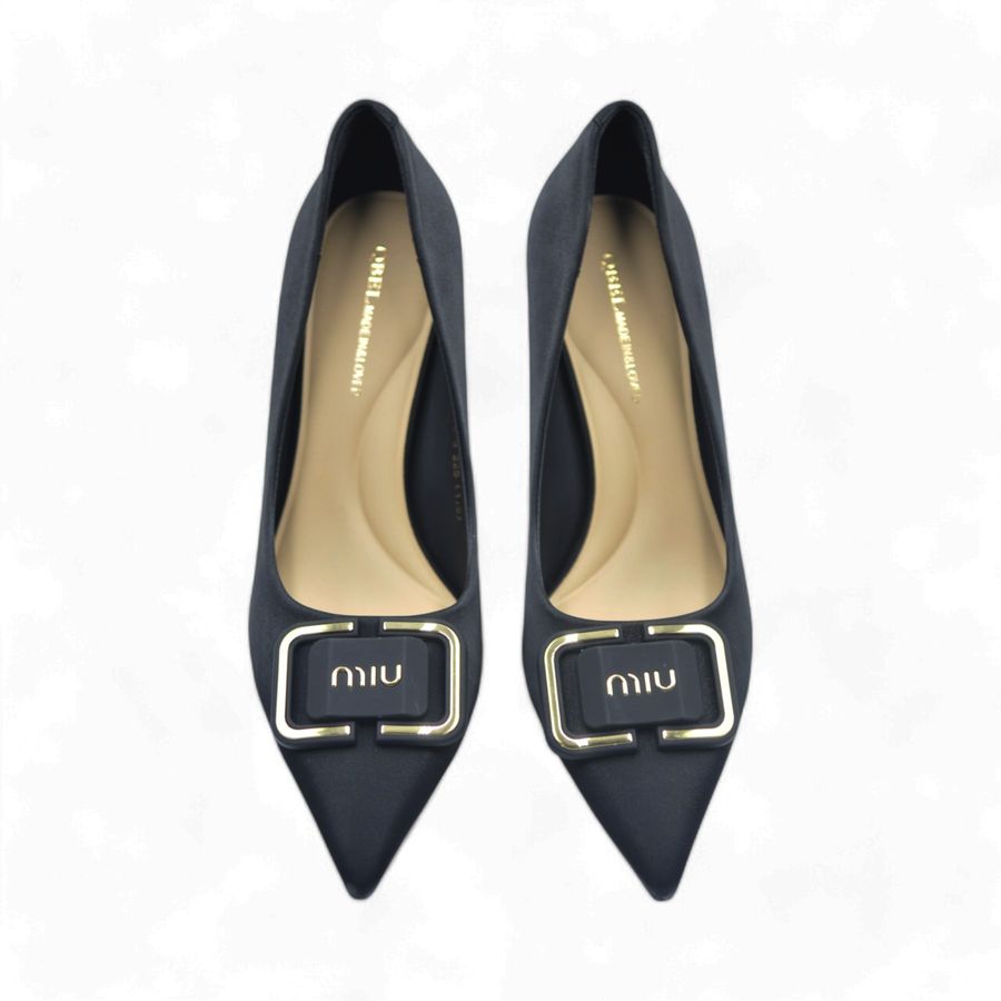 Giày Cao Gót Nữ TGG 969-5 Màu Đen Size 35