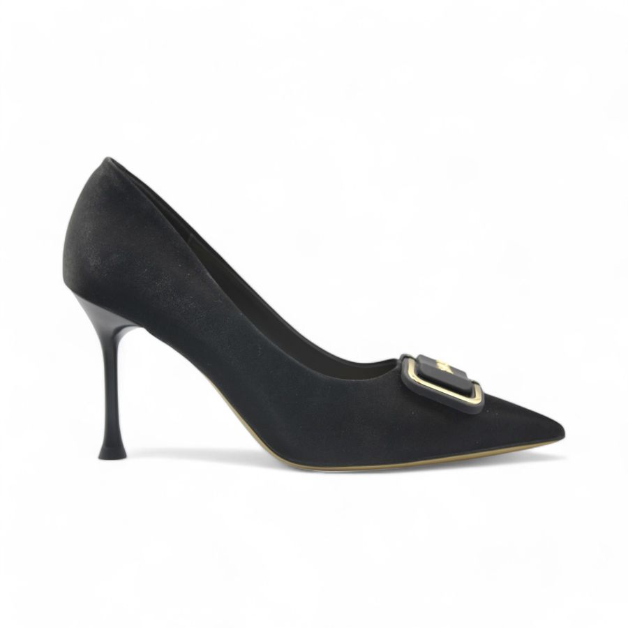 Giày Cao Gót Nữ TGG 969-5 Màu Đen Size 35