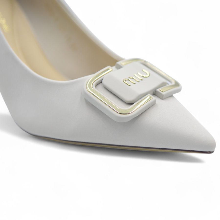 Giày Cao Gót Nữ TGG 969-5 Màu Kem Size 38