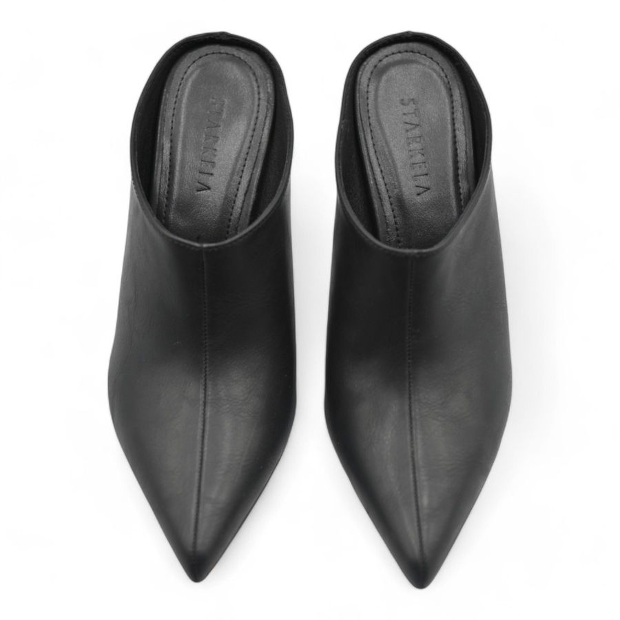 Giày Cao Gót Nữ TGG JBS1836 Màu Đen Da Mềm Size 39