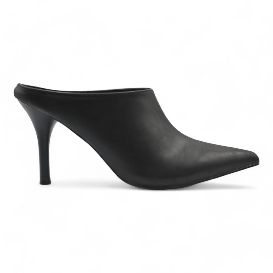 Giày Cao Gót Nữ TGG JBS1836 Màu Đen Da Mềm Size 39