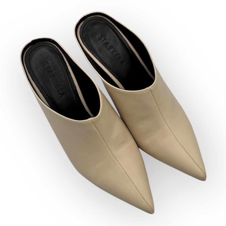 Giày Cao Gót Nữ TGG JBS1836 Màu Kaki Da Mềm Size 39