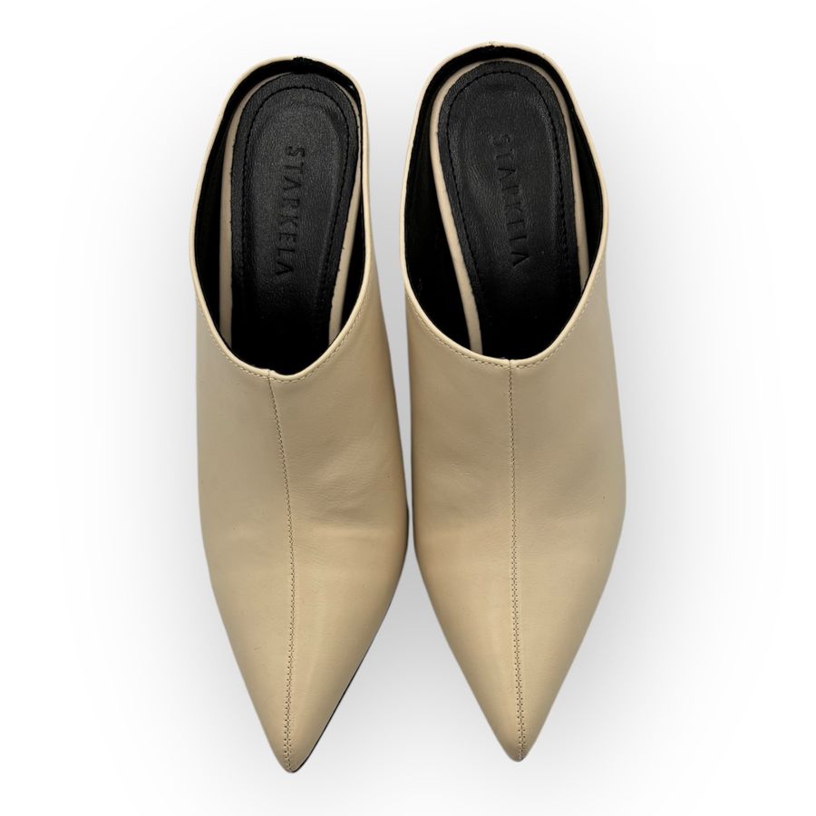 Giày Cao Gót Nữ TGG JBS1836 Màu Kaki Da Mềm Size 39