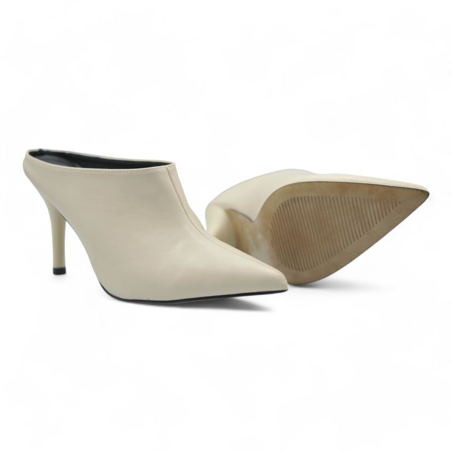 Giày Cao Gót Nữ TGG JBS1836 Màu Nude Da Mềm Size 38