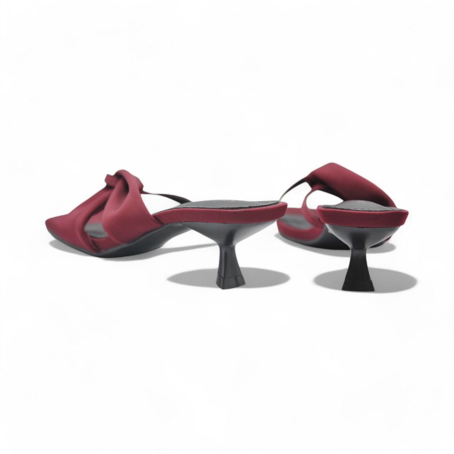 Giày Cao Gót Nữ TGG UN6022-2 Màu Đỏ Da Mềm Size 36