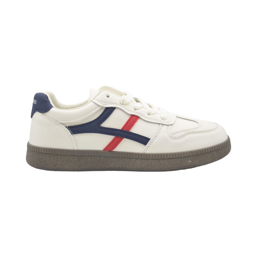 Giày Thể Thao Nữ TGG F6625 Màu Xanh Đỏ Da Mềm Size 39
