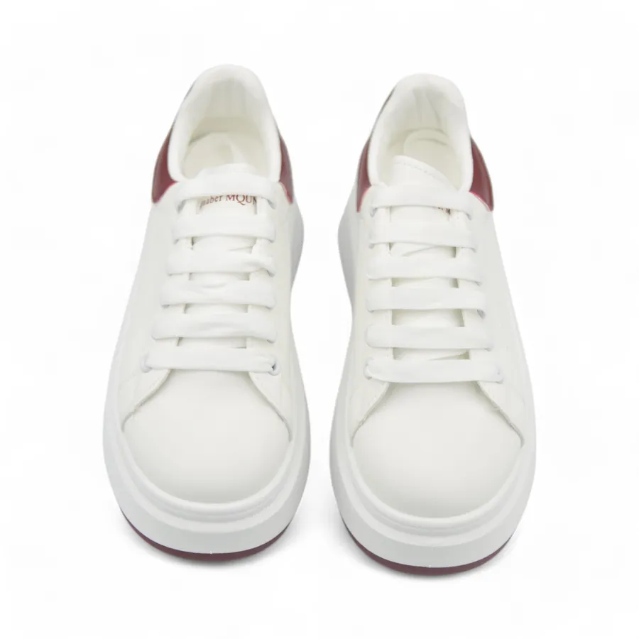 Giày Thể Thao Nữ TGG HB605-1 Trắng Phối Đỏ Size 37