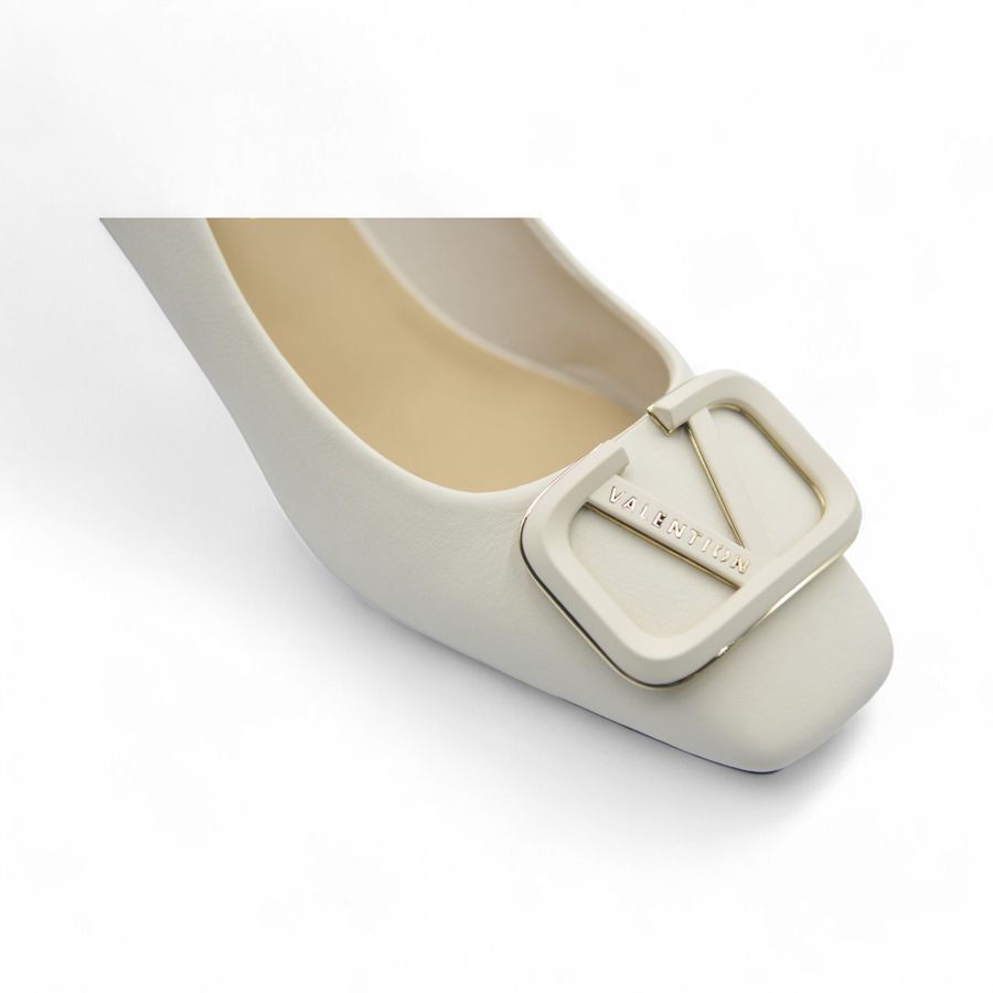 Giày Cao Gót TGG 616-23 Màu Be Da Lì Size 39