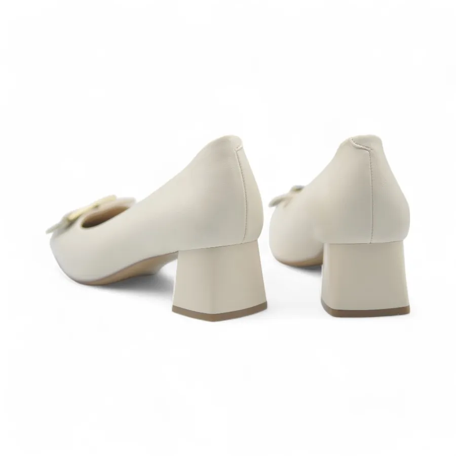 Giày Cao Gót TGG M998-30 Da Lì Màu Be Size 36