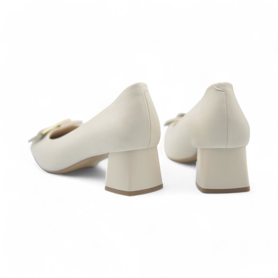 Giày Cao Gót TGG M998-30 Da Lì Màu Be Size 39