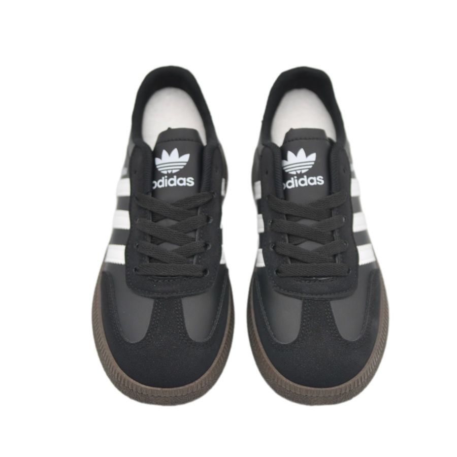 Giày Thể Thao Nữ TGG 6605 Màu Đen Phối Sọc Trắng Size 38