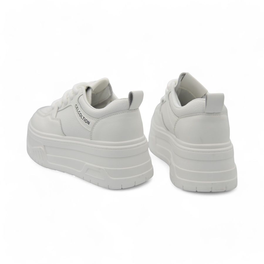 Giày Thể Thao Nữ TGG 815-1 Trắng Phối Đen Size 40