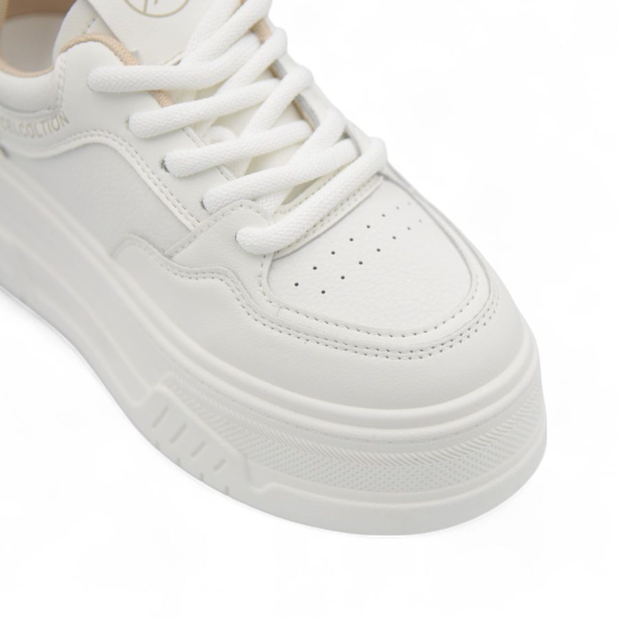 Giày Thể Thao Nữ TGG 815-1 Trắng Phối Nâu Size 38