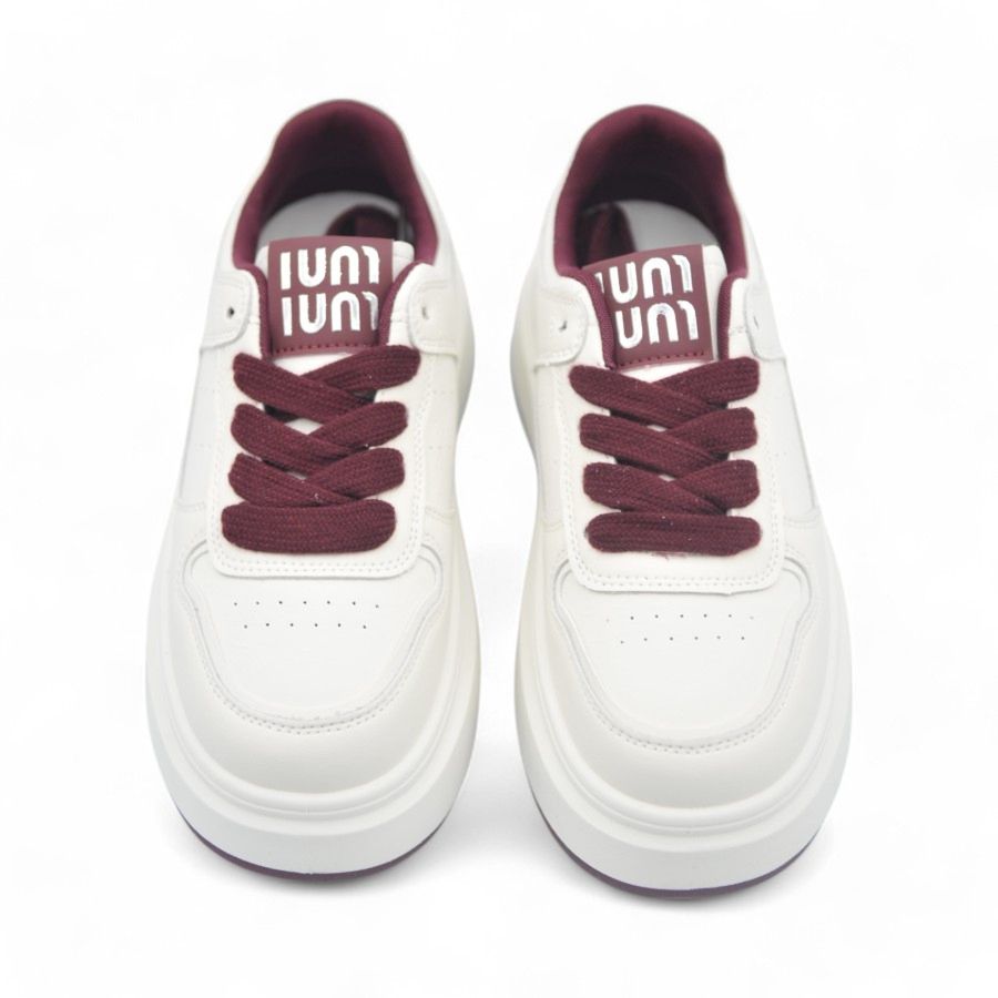Giày Thể Thao Nữ TGG 8701 Màu Trắng Phối Đỏ Size 36