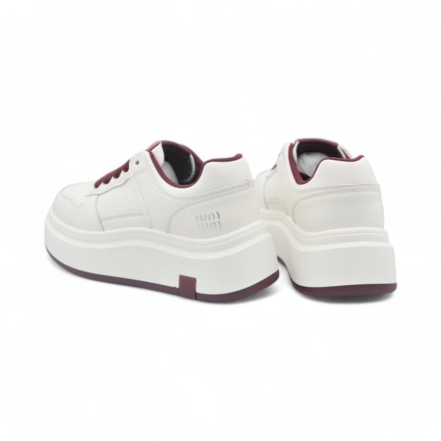 Giày Thể Thao Nữ TGG 8701 Màu Trắng Phối Đỏ Size 37
