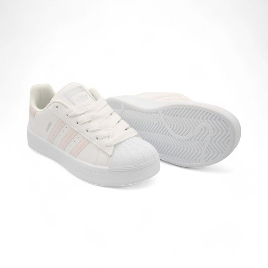 Giày Thể Thao Nữ TGG 9023 Trắng Phối Hồng Size 37
