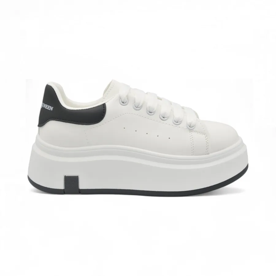 Giày Thể Thao Nữ TGG HB605-1 Trắng Phối Đen MQueen Size 36