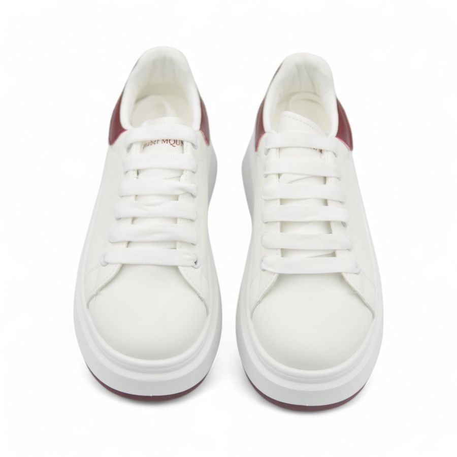 Giày Thể Thao Nữ TGG HB605-1 Trắng Phối Đỏ Size 38