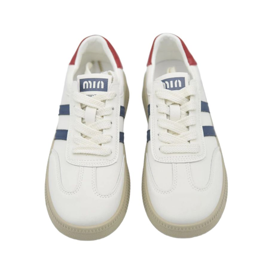 Giày Thể Thao Nữ TGG Y751 Trắng Phối Xanh Đỏ Size 39