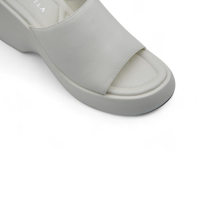 Dép Quai Ngang Nữ TGG SW9966 Màu Trắng Da Mềm Size 38
