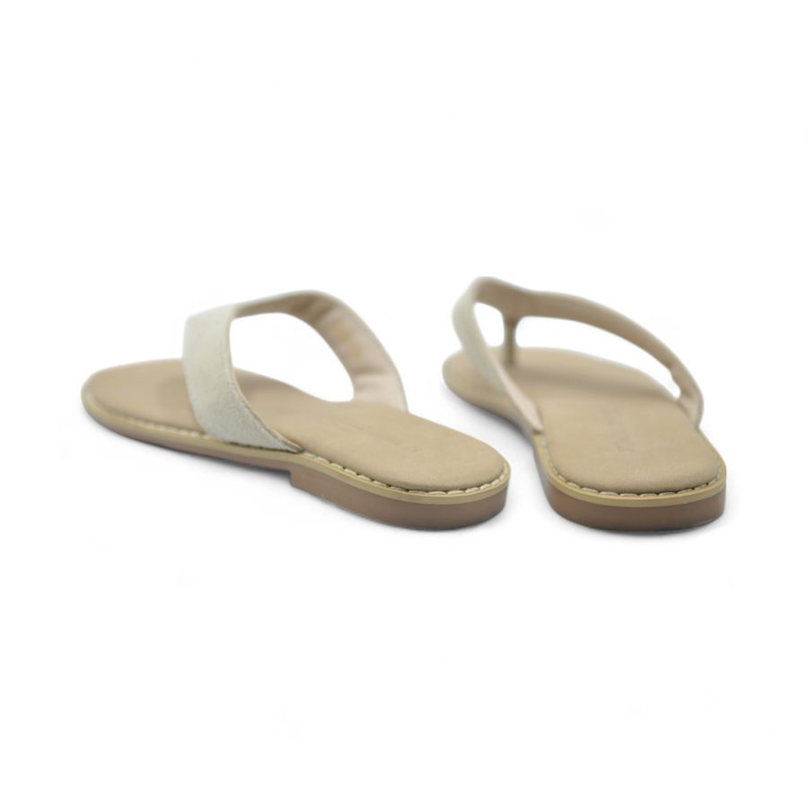 Dép Xỏ Ngón Nữ TGG A220-5 Màu Nâu Da Mềm Size 36