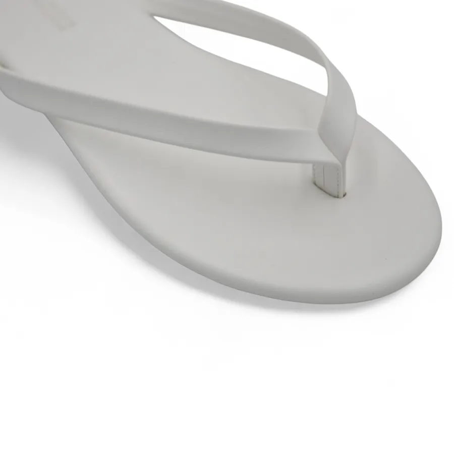 Dép Xỏ Ngón Nữ TGG J3008 Màu Trắng  Da Trơn Size 35