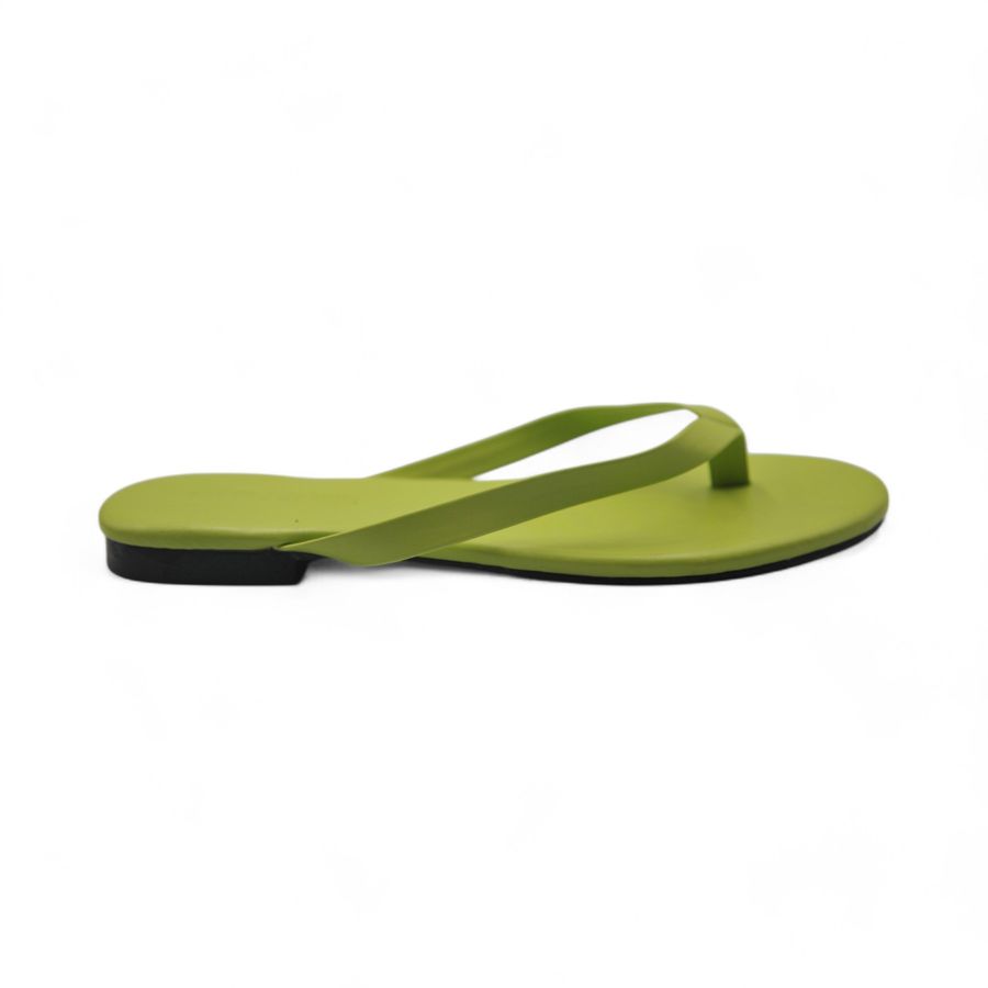 Dép Xỏ Ngón Nữ TGG J3008 Màu Xanh Da Trơn Size 36