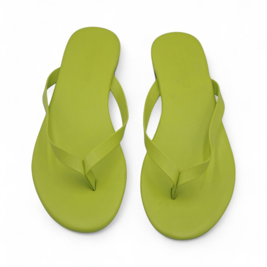 Dép Xỏ Ngón Nữ TGG J3008 Màu Xanh Da Trơn Size 36