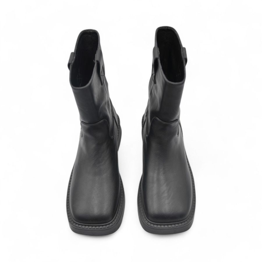 Giày Boots Nữ TGG UN728-1 Màu Đen Da Pu Size 36