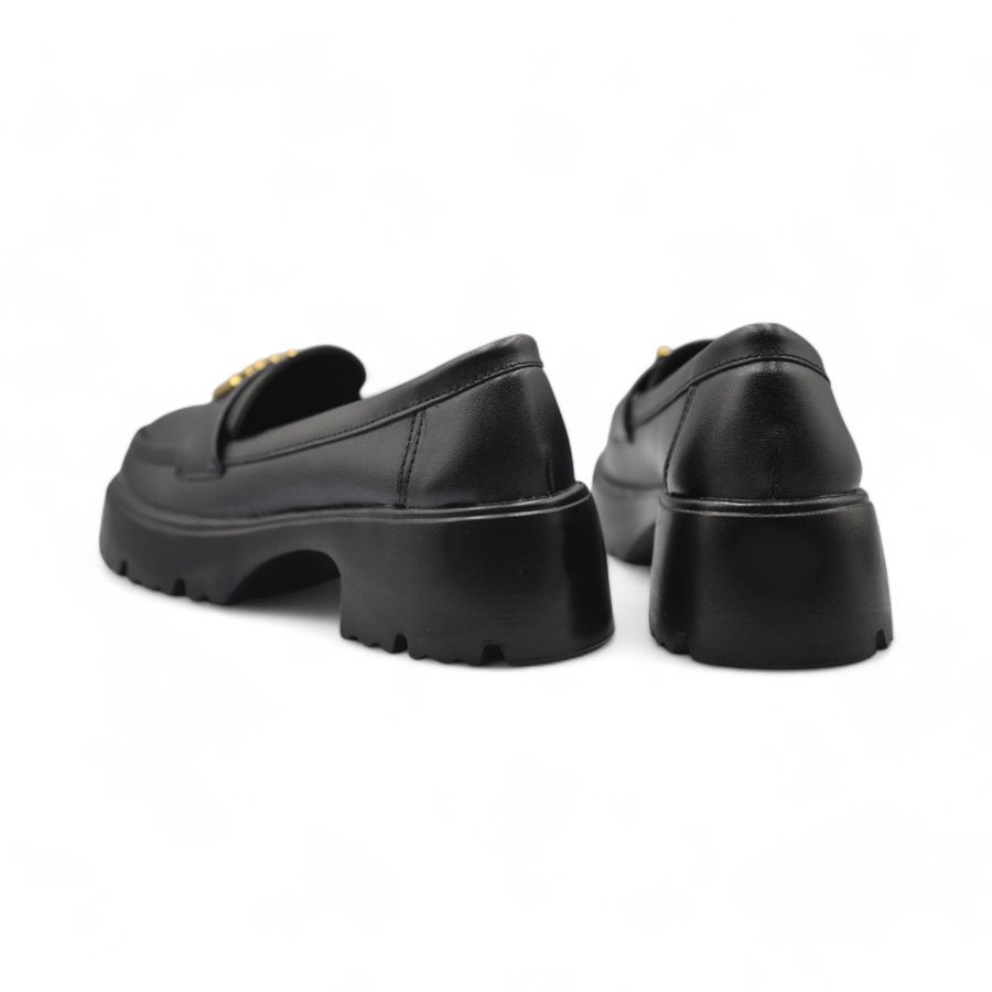 Giày Búp Bê Nữ TGG 112 Da Lì Màu Đen Size 39