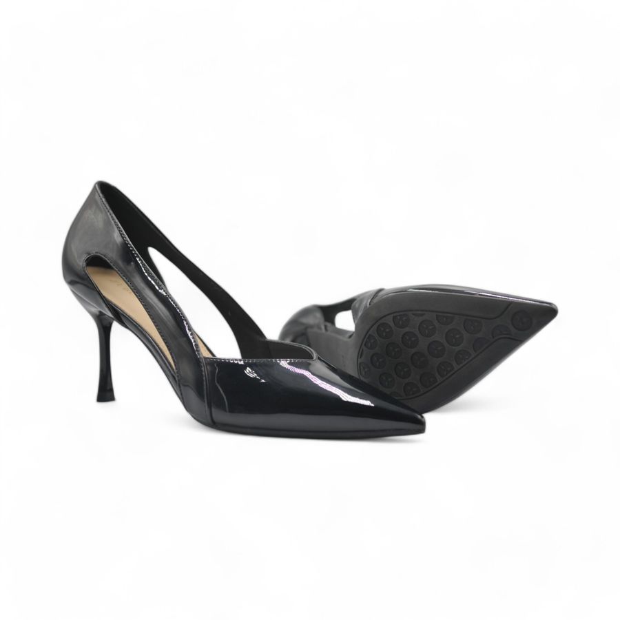 Giày Cao Gót Nữ TGG D1707 Màu Đen Da Pu Size 38