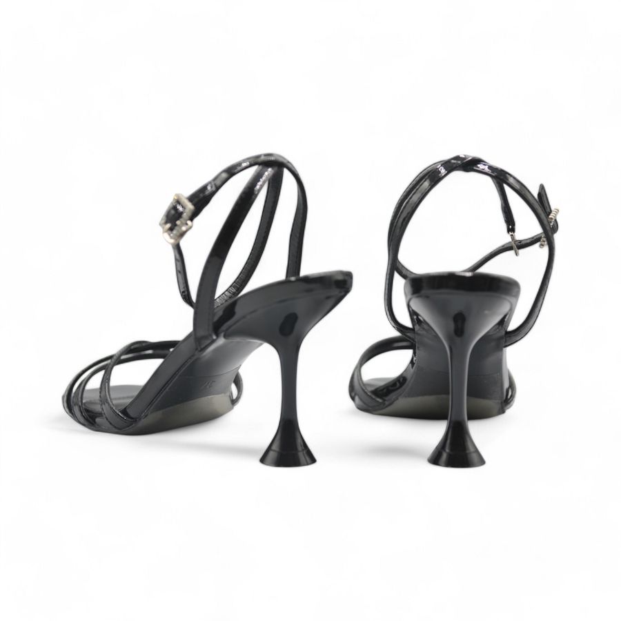 Giày Cao Gót Nữ TGG ST88-166 Màu Đen Da Mềm Size 36
