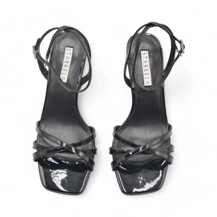 Giày Cao Gót Nữ TGG ST88-166 Màu Đen Da Mềm Size 37