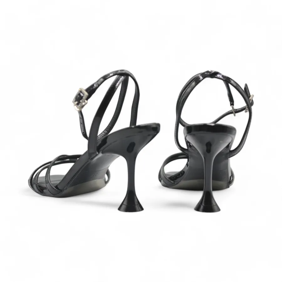 Giày Cao Gót Nữ TGG ST88-166 Màu Đen Da Mềm Size 37